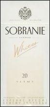 Sobranie Slims Whites Cigarette Pack