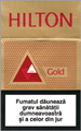 Hilton Gold Cigarettes pack