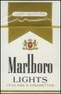 Marlboro Lights Cigarettes pack
