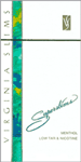 Virginia Slims Superslims Menthol Cigarettes pack