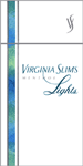 Virginia Slims Lights Menthol Cigarettes pack