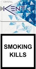 Kent Crystal Blue Cigarette Pack