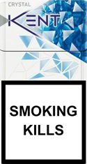 Kent Crystal Blue Cigarette Pack