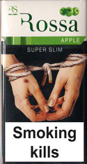 Rossa Super Slim Apple Cigarette Pack