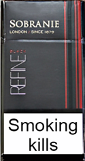 Sobranie Refine Black Cigarette Pack