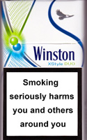 Winston XStyle Duo Menthol Cigarette Pack