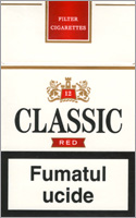 Classic Red Cigarette Pack