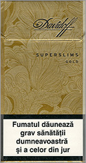 Davidoff Super Slims Gold Cigarette Pack
