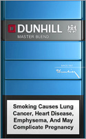 Dunhill Master Blend (Blue) Cigarette Pack