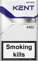 Kent HD Navy Blue 8 Cigarette Pack