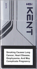 Kent HDi Silver Cigarette Pack