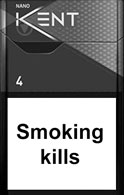 Kent Nano Silver Cigarette Pack