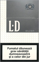 LD Silver Cigarette Pack