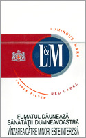L&M Red (Red Label) Cigarette Pack