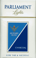 Parliament Aqua Blue (Lights) Cigarette Pack