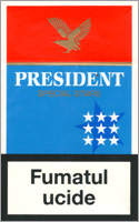 President Special Stars Cigarette Pack