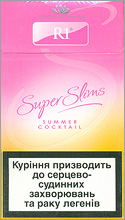 R1 Super Slims Summer Cocktail 100's Cigarette Pack