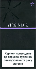 Virginia S. Violet Super Slims 100's Cigarette Pack