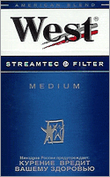 West Medium Cigarette Pack