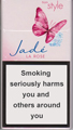 Style Jade Super Slims Rose Cigarettes pack