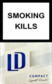 LD Compact Blue Cigarettes pack