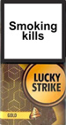 Lucky Strike Gold Cigarettes pack