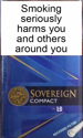 Sovereign Compact Blue Cigarettes pack