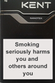 Kent Nanotek Silver Cigarettes pack