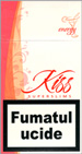 Kiss Super Slims Energy 100's Cigarettes pack