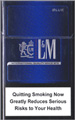 L&M Motion Blue (mini) Cigarettes pack