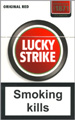 Lucky Strike Original Red Cigarettes pack