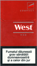 West Red Compact Cigarettes pack