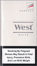 West White Compact Cigarettes pack