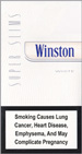 Winston Super Slims White 100s Cigarettes pack