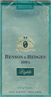 BENSON HEDGE LIGHT MENTHOL SP 100